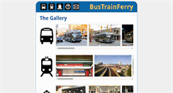 Desktop Screenshot of bustrainferry.com